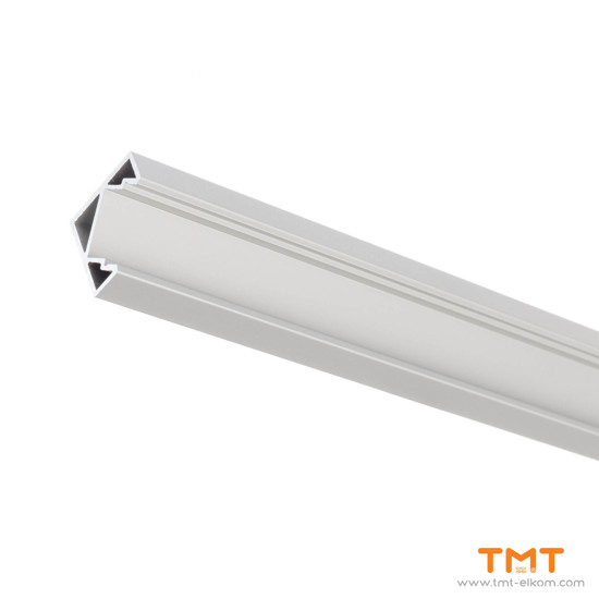 Снимка на ПРОФИЛ ЛЕНТА LED ТМТ MC-1818,2000х18х18mm,ЪГЛОВ