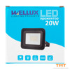 Снимка на ПРОЖЕКТОР LED 20W,4000K,1600Lm,WELLUX,LF-BK-20W