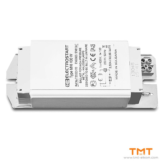 Снимка на ДРОСЕЛ  НВИ 150W 220V 50Hz HSI/MHI ЗА НАТРИЕВИ /