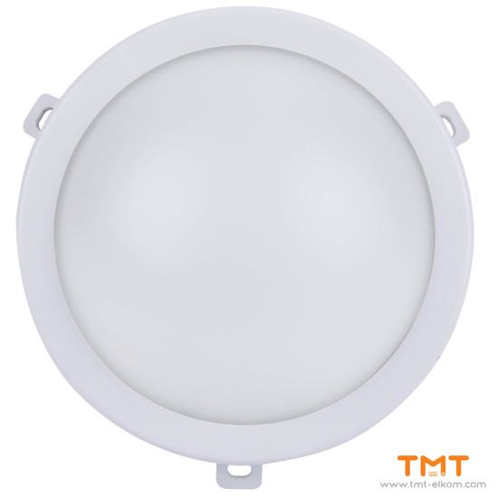 Снимка на ПЛАФОНИЕРА LED 12W,4000K,780Lm,IP54,407-501,КРЪГ