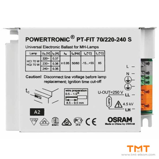 Снимка на ЕПРА PT-FIT 1X70W S 220V,386649,ОСРАМ