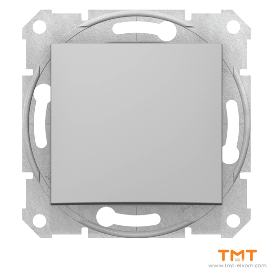 Picture of Sedna-1p pushbut-10A wo frame alum