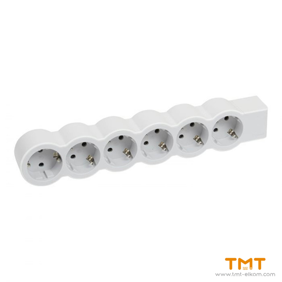 Picture of 6 GANG GROUP SOCKET (WITH TERMINAL) 694579 LEGRAND