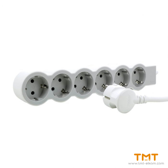 Picture of 6 GANG GROUP SOCKET(1.5MT) 694557 LEGRAND