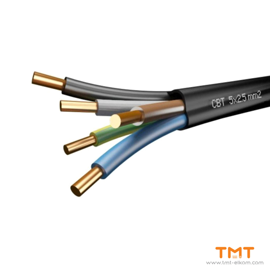 Снимка на КАБЕЛ СВТ-С 5Х1.50 Б 0.6/1kV