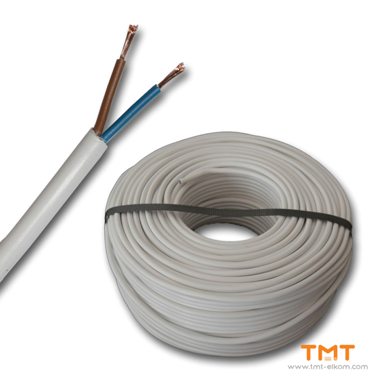 Picture of CABLE H05VV-F 2Х1.5 DRUM WHITE 300/500V