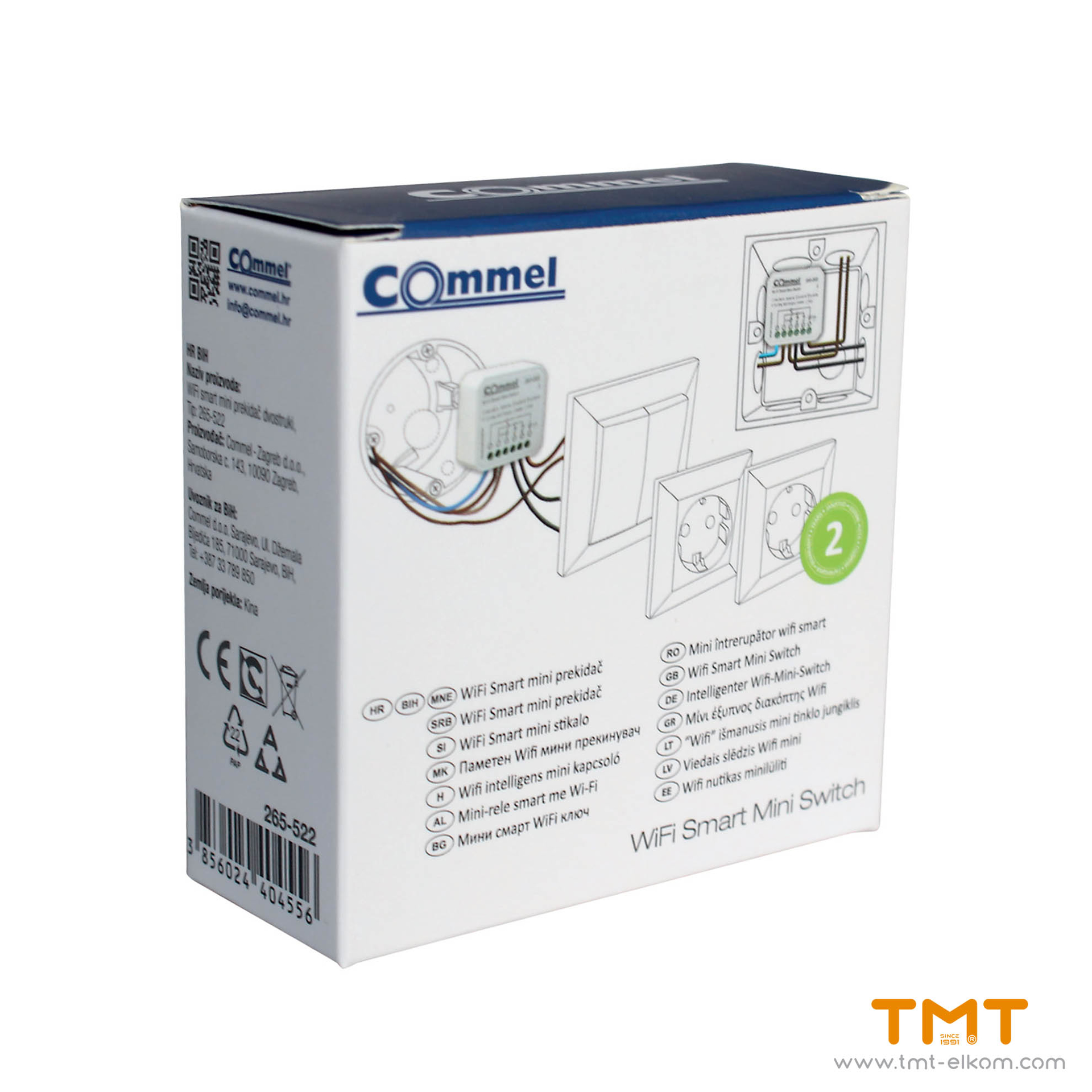 ТМТ ЕЛКОМ | КЛЮЧ SMART WIFI 100-240V,265-522,45x44x16mm