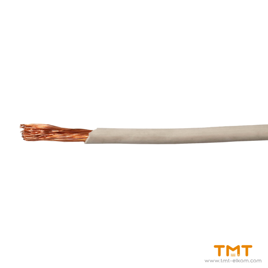 Picture of SILICONE CABLE 1Х6 WHITE 300/500V ( -60°C /+180°C)