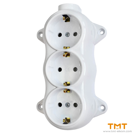 Picture of GOLIATH TRIANGLE TYPE TRIPLE OUTLET ATRA 5223