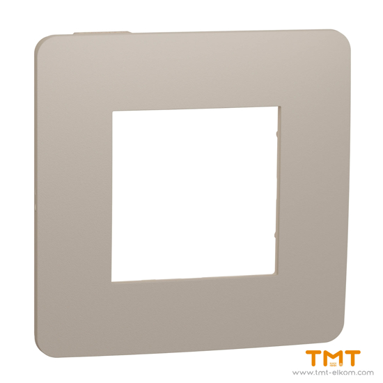 Picture of 1gang Unica Studio frame Taupe/beige