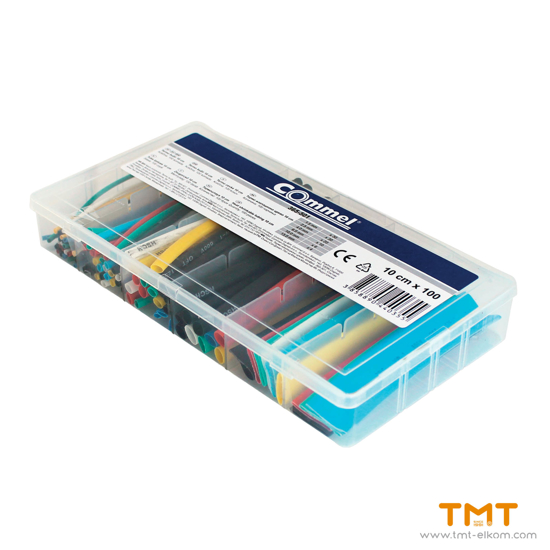Picture of Multicolour heatshrink tubings, 10 cm, 100 pcs 365-501