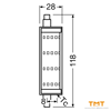 Снимка на ЛАМПА LED LINE 118mm 13W/827 R7s,2700K,1521lm