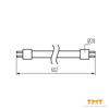 Снимка на ТРЪБА LED 9W/840,4000K,1000lm,600mm,31194,MILEDO