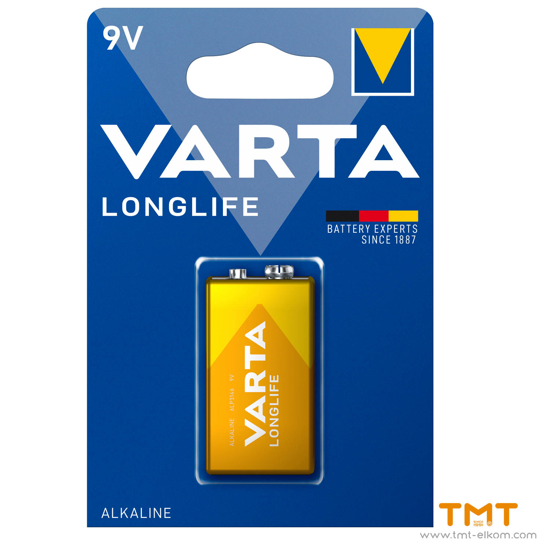 Снимка на БАТЕРИЯ VARTA LR22 9V LONGLIFE АЛКАЛНИ