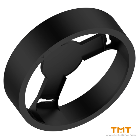 Снимка на РАМКА В.М. ЗА LED ЛУНА DL DN190 BK,ЧЕРНА,561948