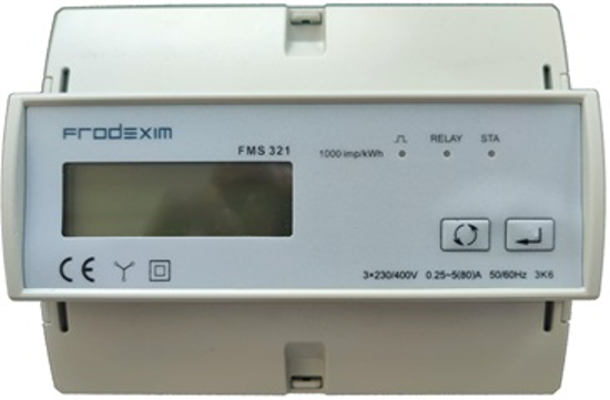 Снимка на ЕЛЕКТРОМЕР FMS321CT 3хX/5A