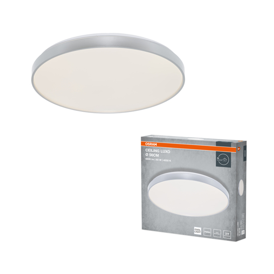 Снимка на ПЛАФОНИЕРА LED 60W,4000K,3300Lm,IP20,652486,230V