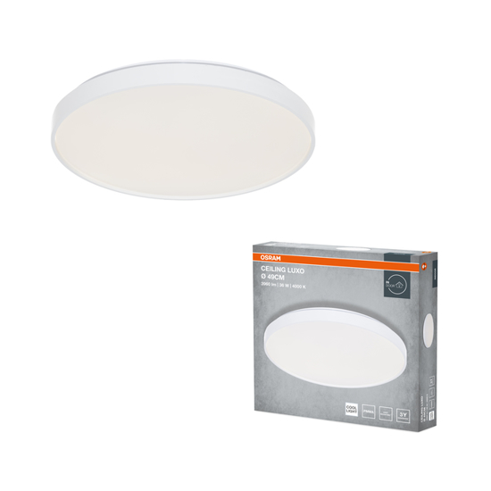 Снимка на ПЛАФОНИЕРА LED 36W,4000K,1980Lm,IP20,650611,230V