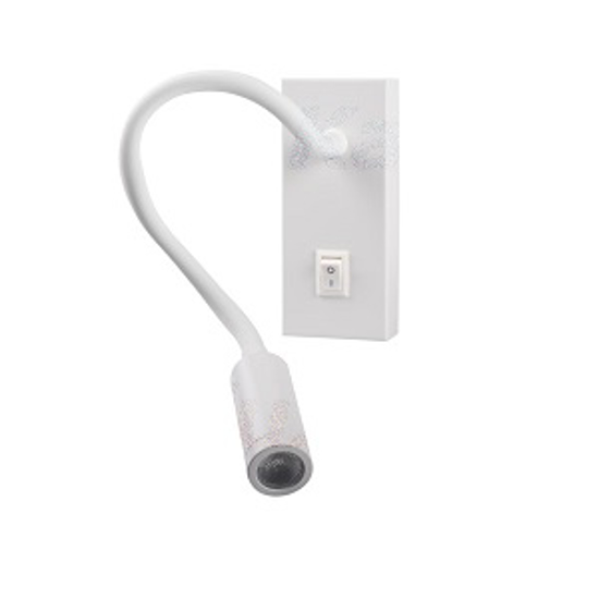 Снимка на СПОТ LED 3.3W,3000K,145Lm,IP20,32523,БЯЛ С КЛЮЧ,