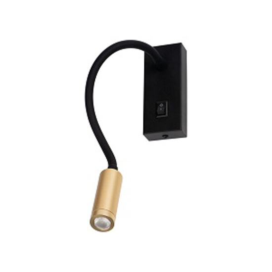 Снимка на СПОТ LED 3.3W,3000K,145Lm,IP20,32519,ЧЕРЕН С КЛЮЧ,