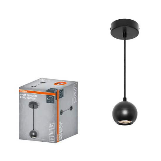 Снимка на ПОЛИЛЕЙ DECOR SPHERAL,1хGU10,588525,ЧЕРЕН,ОСРАМ